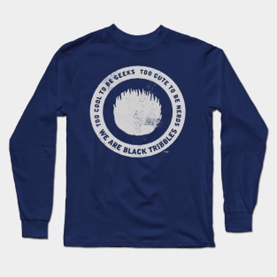 BLACK TRIBBLES navy Long Sleeve T-Shirt